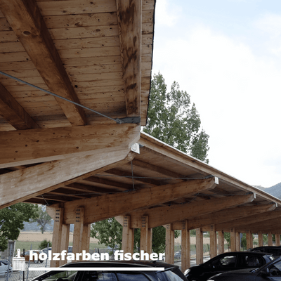 Carport: Erster Anstrich und Schutz