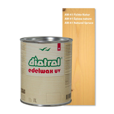 Edelwax UV 1L - UV-Blocker für Holzfassaden – schützt und lässt Regen abperlen