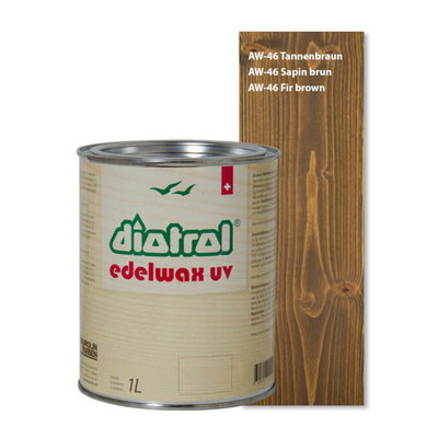 Edelwax UV 1L - UV-Blocker für Holzfassaden – schützt und lässt Regen abperlen