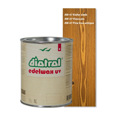 Edelwax UV 1L - UV-Blocker für Holzfassaden – schützt und lässt Regen abperlen