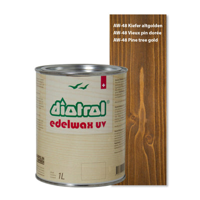 Edelwax UV 1L - UV-Blocker für Holzfassaden – schützt und lässt Regen abperlen