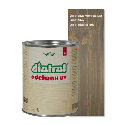 Edelwax UV 1L - UV-Blocker für Holzfassaden – schützt und lässt Regen abperlen