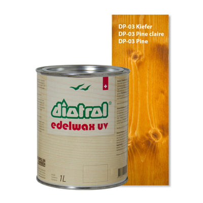 Edelwax UV 1L - UV-Blocker für Holzfassaden – schützt und lässt Regen abperlen