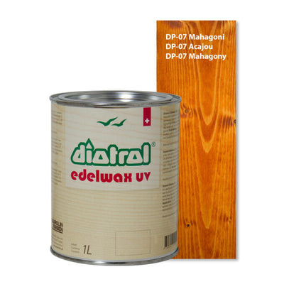 Edelwax UV 1L - UV-Blocker für Holzfassaden – schützt und lässt Regen abperlen