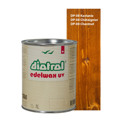 Edelwax UV 1L - UV-Blocker für Holzfassaden – schützt und lässt Regen abperlen