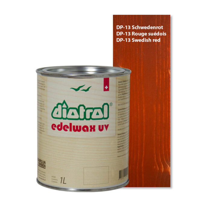 Edelwax UV 1L - UV-Blocker für Holzfassaden – schützt und lässt Regen abperlen