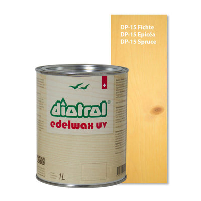 Edelwax UV 1L - UV-Blocker für Holzfassaden – schützt und lässt Regen abperlen